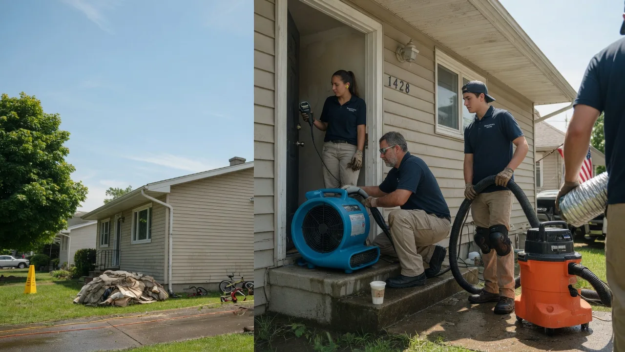 Water Damage Restoration in Middletown, IA near me